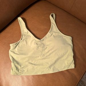 Olive green workout tank
